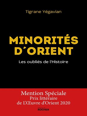 cover image of Minorités d'Orient